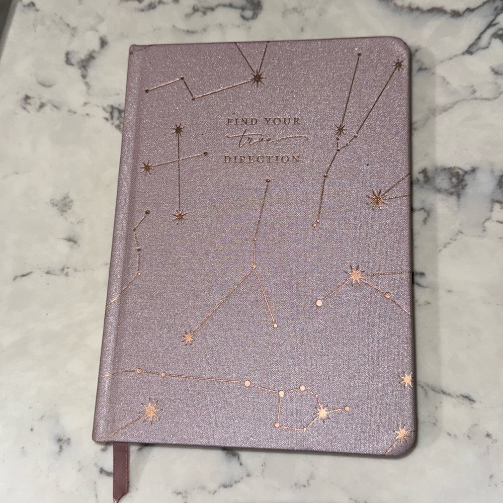 Find Your True Direction journal notebook cute pink journal notebook